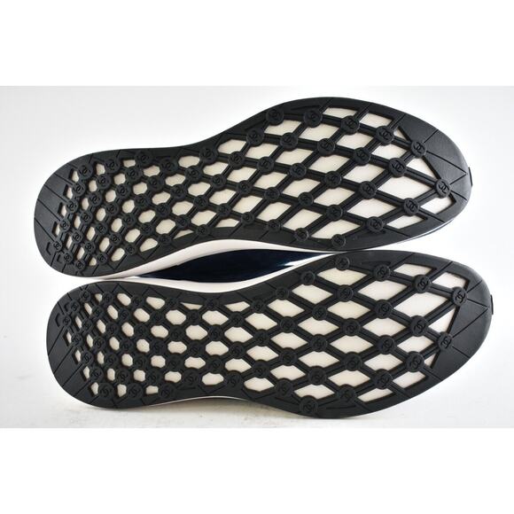 Chanel 21K Mens Green Blue Grey White CC Logo Lace Low Top Trainer Sneaker 44 11 - Picture 11 of 11